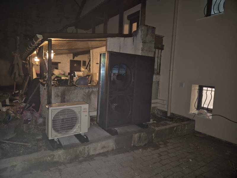 Installation d’une pompe à chaleur air/eau PANASONIC 12kW  à Montfermeil en Seine-Saint-Denis(93)