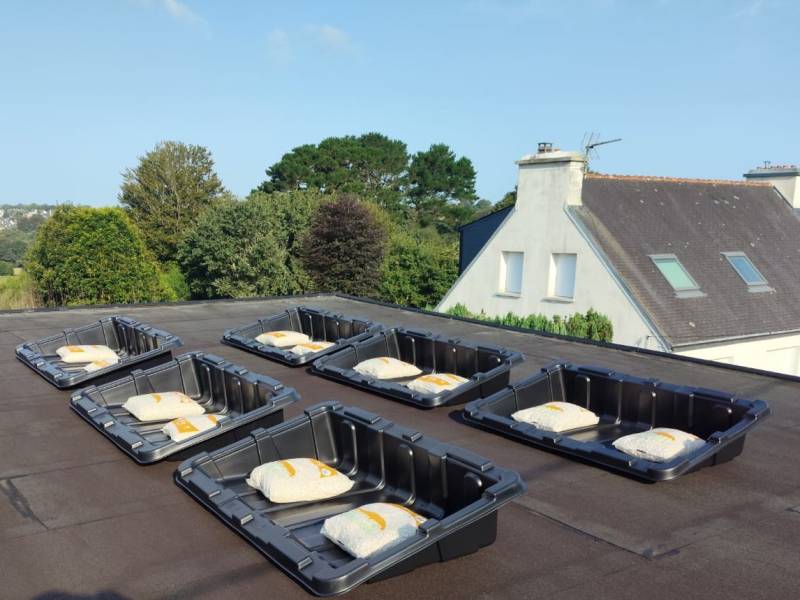 Installation centrale photovoltaïque avec micro - Saint‑Ouen (Seine‑Saint‑Denis)