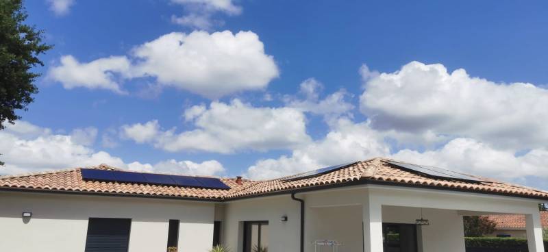 Panneaux photovoltaïques - Auvers-sur-Oise (Val-d’Oise - 95)