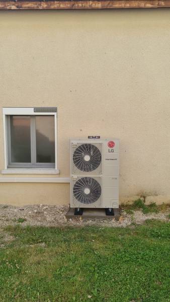 Révolutionnez Votre Chauffage avec Notre Installation de Pompe à Chaleur Air Eau LG Haute Température à Creil