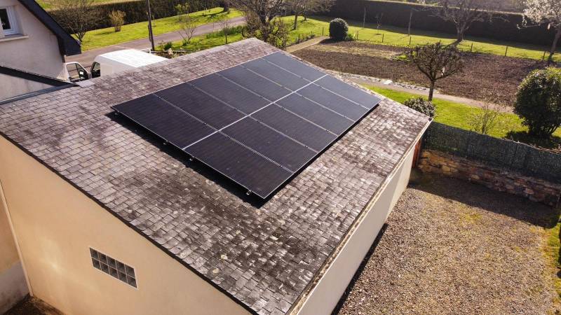 Installation de pointe pour une autoconsommation intelligente à Montreuil-le-Gast