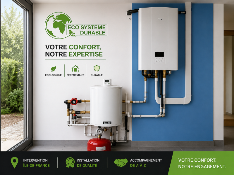 Installation de pompe à chaleur dans le Val-d'Oise : la qualité de la pose fait toute la différence