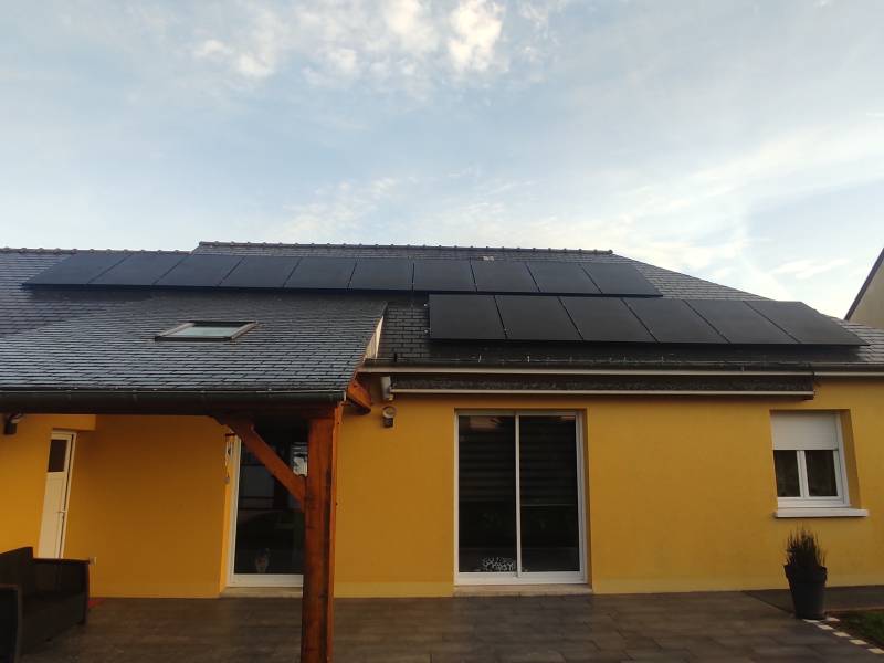 Autoconsommation solaire sans revente à Changé