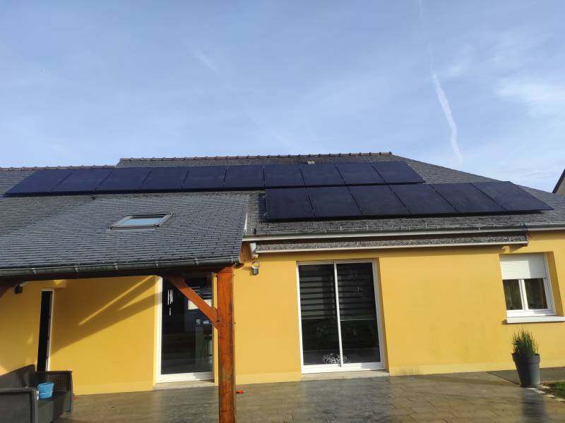 Autoconsommation solaire sans revente à Changé