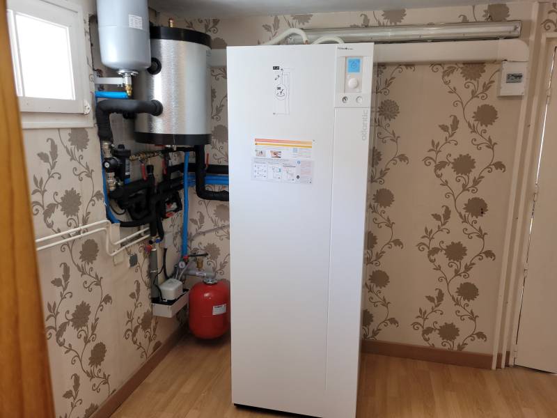 installation de pompe à chaleur duo atlantic à Caen