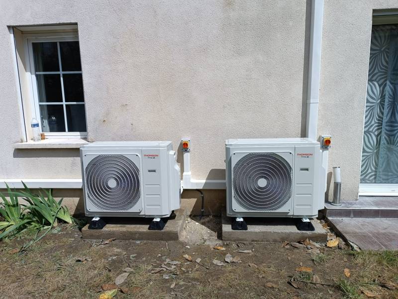 Installation d’une pompe à chaleur air-air chez l’un de nos client à Montmorency dans le Val d’Oise : Faites des économies et protégez l’environnement
