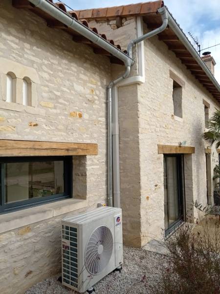 Nouvelle installation de pompe a chaleur air- air à Maisonneuve dans le 86170