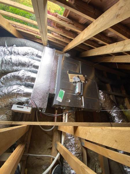 Installation d'une Pompe à Chaleur Air-Air Gainable à Cergy dans le Val d’oise