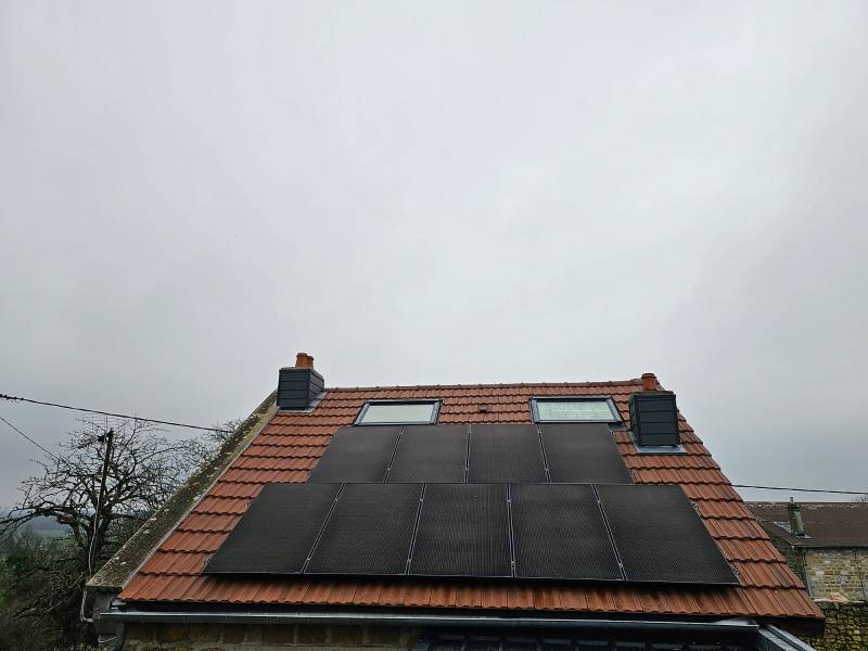Installation de panneaux photovoltaïques Thomson à Amiens dans la Somme