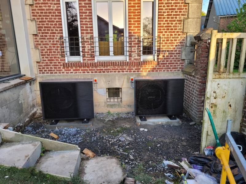 Installation de système de chauffage écologique Daikin à Lille