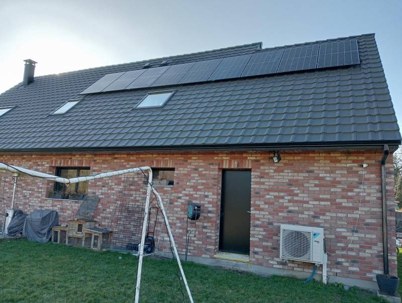 Autoconsommation avec revente de surplus à Roubaix