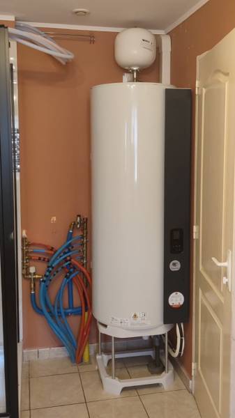 Installation chauffe-eau thermodynamique THERMOR SPLIT 200L - 52 - Haute Marne - Chaumont