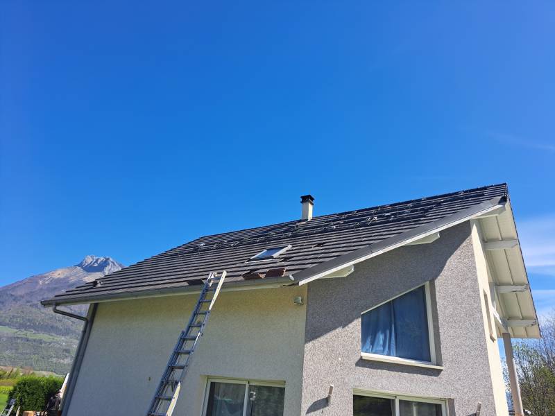 Centrale photovoltaïque avec modules Cellcraft à Chambéry