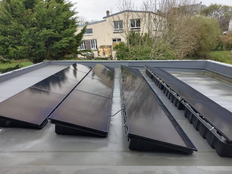 Nouvelle installation de panneaux photovoltaïques Thomson à Cherbourg-en-Cotentin