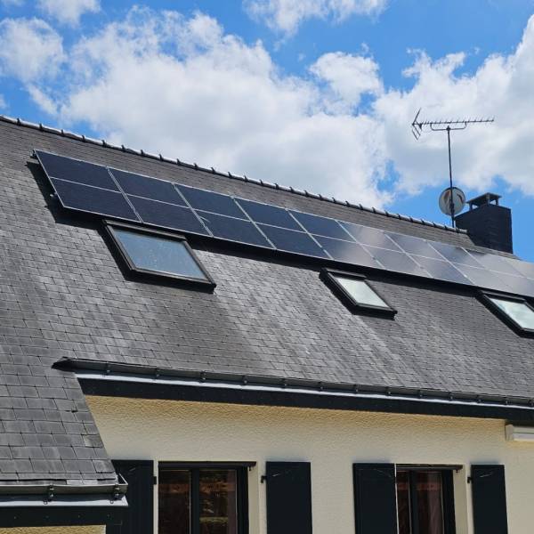 Panneaux photovoltaïque La Francilienne à Amiens dans la Somme