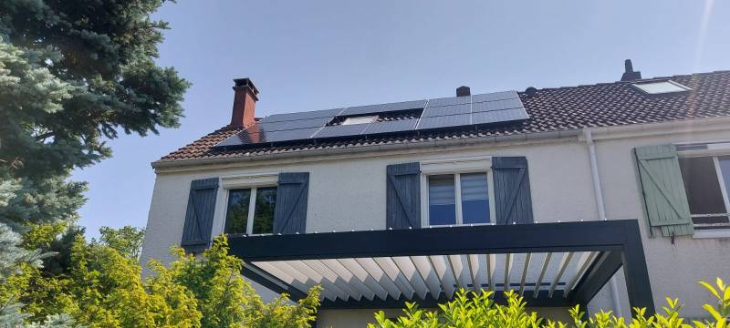 L'Énergie verte avec les panneaux photovoltaïques Cellkraft à Barbizon en Seine et Marne