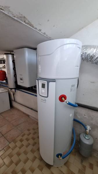 Ballon thermodynamique comme solution d'eau chaude sanitaire économe à Creil