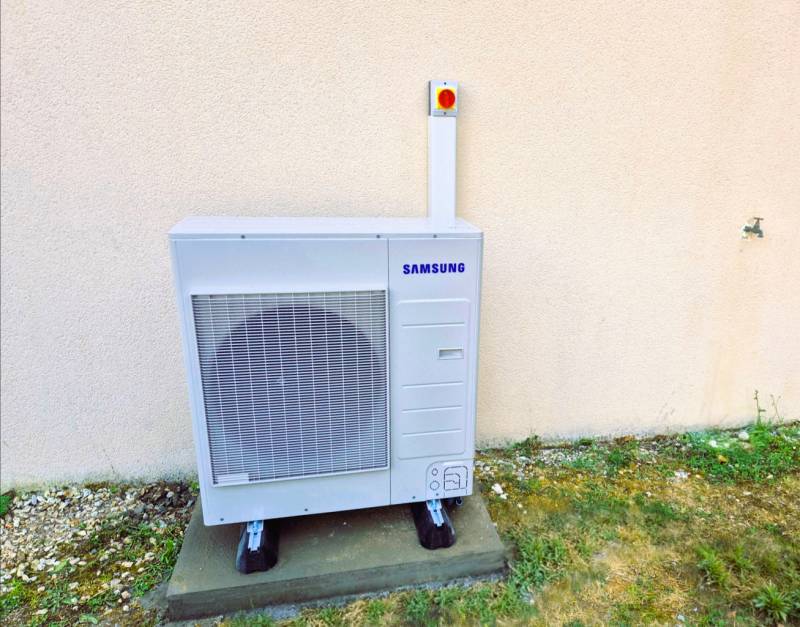 Installation pompe à chaleur - Beaumont sur Oise ( 95 )