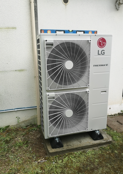 Réduction des Coûts et Confort Optimal avec le remplacement de votre ancienne chaudière par une pompe à chaleur air eau LG THERMA V au Havre en Seine-Maritime
