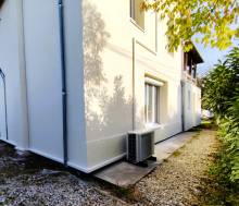   Devis pour la pose de pompe à chaleur air-eau de marque Atlantic pour maison de 100m2